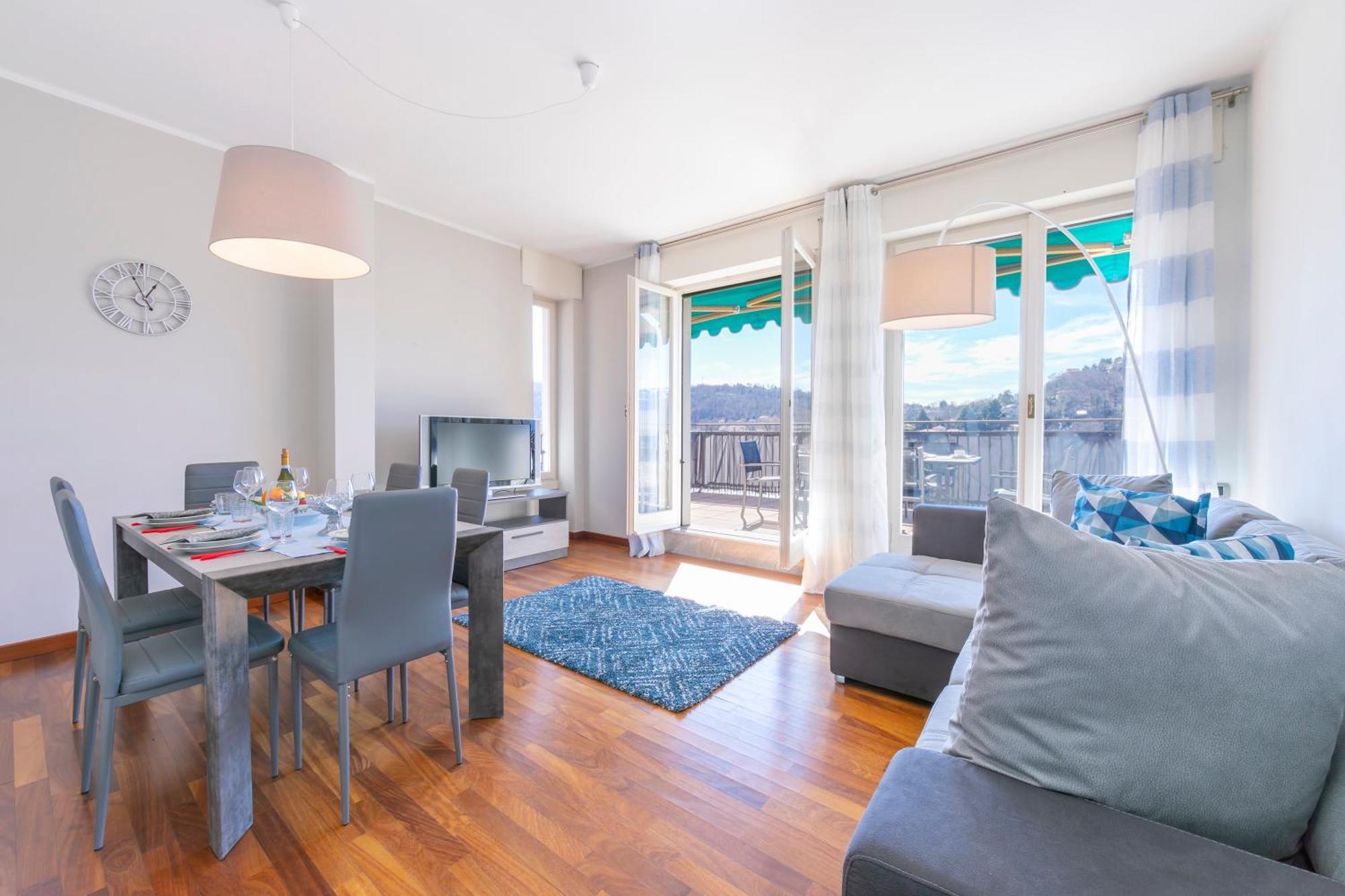 Appartamento Il Golfo Lake View - Happy Rentals Laveno Exterior foto