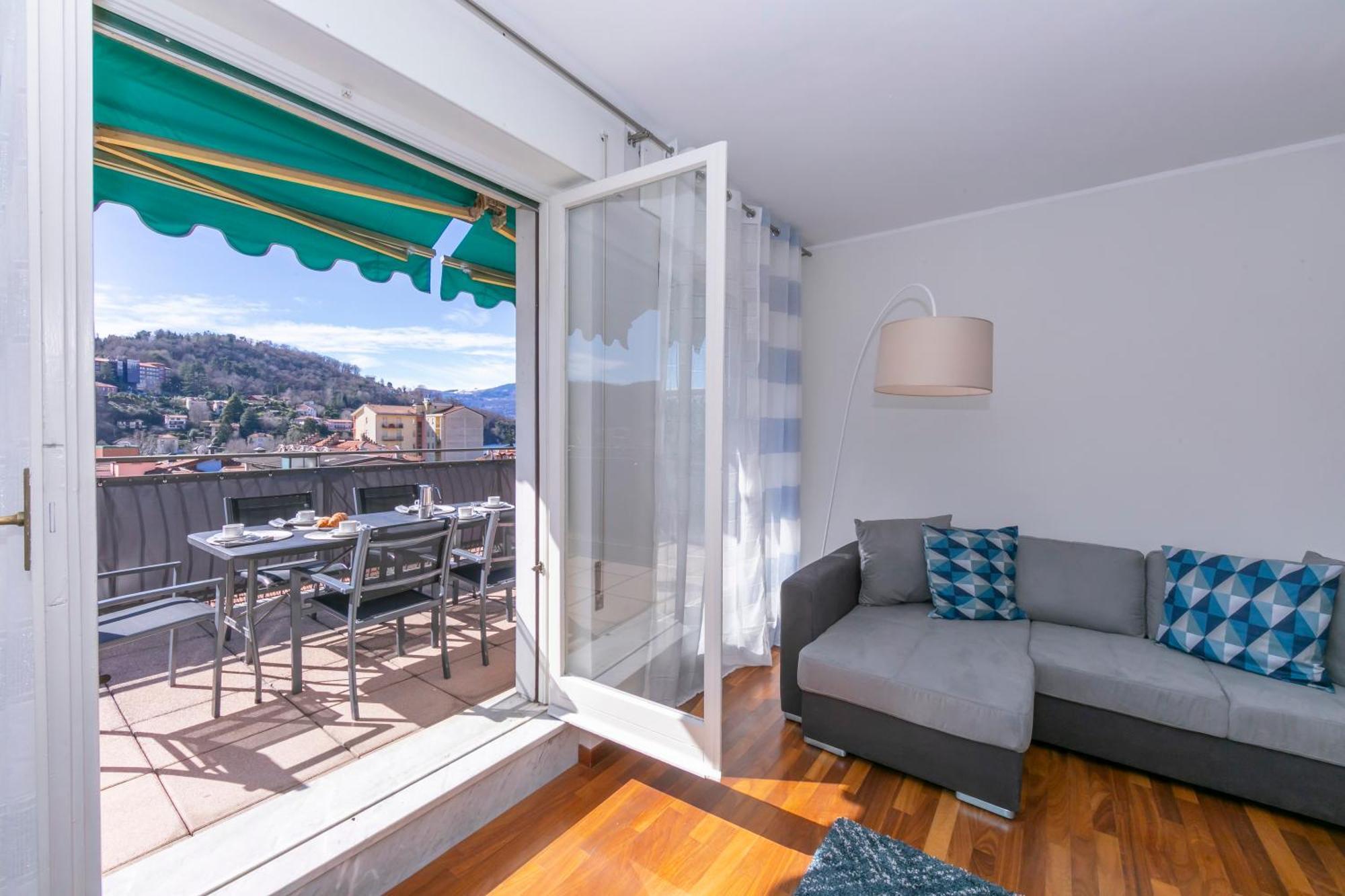 Appartamento Il Golfo Lake View - Happy Rentals Laveno Exterior foto
